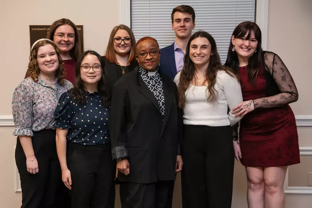 ACN Peace Scholars with Naomi Tutu